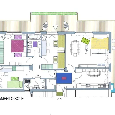 Sole & Querce Apartments- Bike Friendly With Garage Apartament *