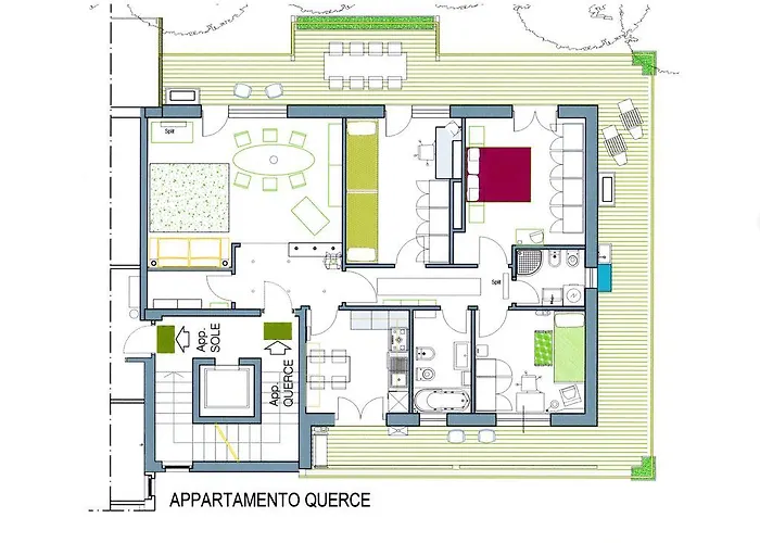 Sole & Querce Apartments- Bike Friendly With Garage Διαμέρισμα Λαντσιάνο